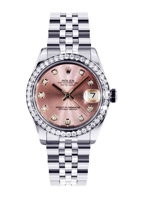 rolex date salmon 31mm ss|rolex datejust 31 for sale.